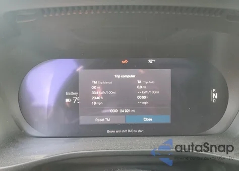 2021 Volvo Xc40 Recharge z USA, uszkodzony, nr VIN YV4ED3UR0M2542288